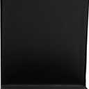 Jewelry Organizer Stand - Black Velvet L-Shape, 9.9 x 7.9 x 4 in - 60 Pre-Punched Holes Earring Display & Jewelry Storage Organizer - Tabletop Rack for Stud & Dangle Earrings