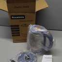 Glass Electric Kettle, No Plastic Contact With Water, 1.8L Electric Tea Pot, Automatic Shut-off, Borosilicate glass Visual Boiling, Water Heater & Teapot Perfect For Tea & Coffee