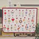 Magnetic Car Sun Shade Curtain for Side Window  Sun Blocker and UV Protector for Baby, Kids, and Pets  Universal Fit with Built-in Magnets for Steel-Framed Door (Magnet-New Alphabet)