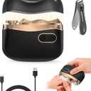 Electric Nail Clipper, Smart Toenail Clipper, 2026 Upgraded 3 in 1 Automatic Nail Trimmer with Polishing, LED Light & Clip Storage, 2-Speeds, USB Rechargeable for Baby, Adults, Seniors