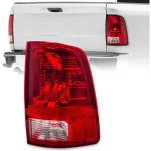 RANSOTO Right Tail Light Compatible with Dodge Ram 1500 2500 3500 Classic 2009-2018 Passenger Side Rear Taillight Brake Lamp with Bulb Replaces CH2819124