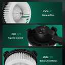 SCITOO HVAC Heater Blower Motor with Fan Cage Front 700062 For Lexus For GX470 V8 4.7L 2003-2007,For Toyota For 4Runner V6 4.0L 2003-2009,For Toyota For 4Runner V8 4.7L 2003-2009