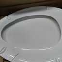 KOHLER Brevia Slow Close Elongated Toilet Seat, White