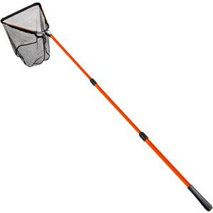 Fiblink Folding Aluminum Fishing Landing Net Fish Net with Extending Telescoping Pole Handle