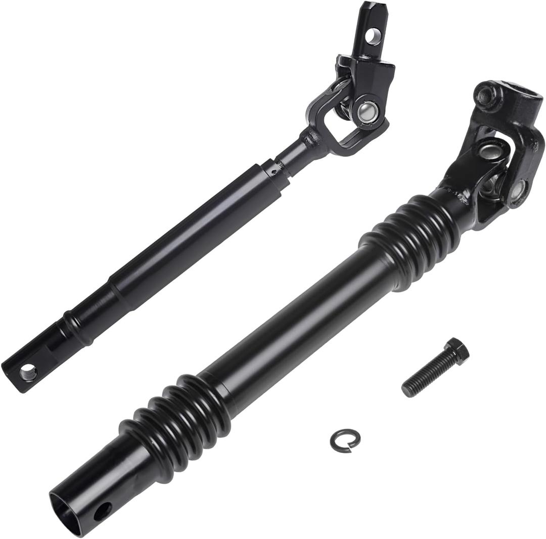 TUCAREST Upper and Lower Steering Shaft Column Fit for 02-06 Escalade,02-06 Chevy Avalanche Tahoe,99-06 Silverado 1500 w/4wd,/99-06 Sierra 1500 w/4WD,01-06 Yukon,Replace# 19149105 25958109