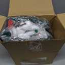 SilTriangle Cat Christmas Bed Christmas Tree House Assembled Felt Cat Cave Tent Removable Comfortable Triangle Pet Teepee Xmas Dog Cave in Winter Decor Outfit