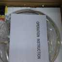 YYJLX Modern E26 Small Crystal Chandelier Semi Flush Mount Ceiling Light Fixture Gold Ceiling Lamp for Hallway Bedroom Bathroom Closet Bedroom Foyer