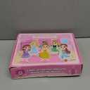 Jeowoqao Princess Costumes for Girls, Princess Dress up Clothes for Girl 4-6 Princess Dresses,Little Girl Dress up Pretend Role Play, Christmas Birthday Gifts for Toddler Girl Aged 3-6