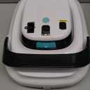 S1 Cordless Robotic Pool Cleaner, Dual Motors & Suction Ports Automatic Pool Vacuum Robot Lasts up to 90 Min, Self-Parking Ideal for Above Ground Pools(White)