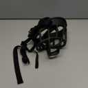 Baskerville ULTRA Muzzle - Patented Humane Design, Breathable, Dog can Pant and Drink, Adjustable, Padded, Dog Training Muzzle for Large Dogs, Prevents Biting, Wildlife Scavenging (Size 6, Black)