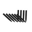 10PC Solar Light Stakes Replacement Set, 0.83" x 5.31" ABS Plastic Ground Spikes, Compatible with Outdoor Solar Pathway Lights, Landscape Lighting