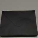 A7 Envelopes 100 Pack Black Envelopes 5x7 V Flap Invitation Envelopes, Perfect for 5x7 Photo,5X7 Cards, Invitation, Wedding, Announcements, Baby Shower-5.25" x 7.25" (Black)