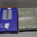 MIULEE Set of 2 Waffle Bathroom Rugs, Boho Bath Rugs Non Slip Washable, Super Absorbent Bath Mats, Ultra Soft Rubber Backed Shower Mats for Bathroom Floor, Tub, Sage Green, 17"x24"+18"x30"