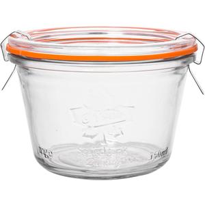 Glass Sourdough Starter Jar,11.8oz Wide Mouth Jars for Sourdough Starter,Airtight Food Storage Containers with Glass Lid for Dry Goods,Bread Baking Supplies
