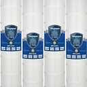 Yoojequa PCC130 Pool Filter Cartridge Compatible with C-7472, Clean and Clear Plus 520, CCP520, R173578, 178585, 817-0143, FC-1978, FC-6475, 160332, 4 x 125 Sq. Ft Pool Filter Cartridge, 4 Pack