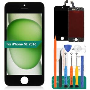 for iPhone SE 2016 Screen Replacement for iPhone 5S LCD Digitizer Repair Kits for iPhone SE (2016) Touch Screen Display Assembly Replacement Black A1723 A1724 A1453 A1457 A1518 A1528 A1530 A1533