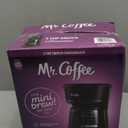 Mr. Coffee 5-Cup Mini Brew Switch Coffee Maker, Black