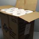 Bounty Quick-Size Paper Towels, White, 12 Family Triple = 40 Regular Rolls