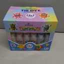 24 Colors Tie Dye Kit, Tie Dye Set for Kids, Pre-Filled Bottles, Non Toxic Permanent Fabric Dye Art Set, Easy DIY Fabric Art - Create Fun (24 Colors)