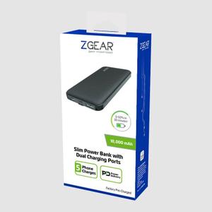Zgear 5,000mah Slim Power Bank