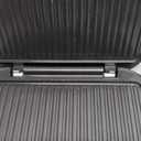 George Foreman Family-Size Grill & Panini Press, Nonstick Ceramic Coating, Fat-Removing Slope, Adjustable Angle, Indoor/Outdoor Use (5-Serving)