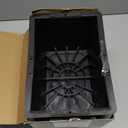 Bed Risers 3 Inch Heavy Duty, Oversized Couch Risers, Extra Wide Furniture Risers for Sofa Table Desk Headboard Chair Lifting, Rectangle Risering Blocks Support 6000 lbs(4 Pack Black)