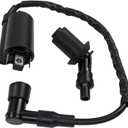Ignition Coil Compatible with Kawasaki Mule 2500 2510 2520 3000 3010 3020 4000 4010 KAF 620 650 FD620D FD611V FD661D FD440V FD501D FD501V Replace 21121-2092 33410-38A20 21121-2083 AM120732