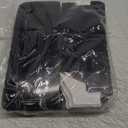 48 Pcs Christmas Gift Boxes with Ribbon Small Party Favor Boxes with Lids Mini Treat Candy Container for Wedding, Party, Birthday, Valentine's Day and More(Black,4 Inch)