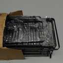 Veken Shower Caddy 6-Pack, Advanced Rustproof Design, No Drilling Adhesive Shelves, Rack with Soap Holder, Large Capacity Bathroom Organizers and Storage, Wall-Mounted Kitchen & Home Decor (6-Piece Set for Master Bathroom (Rustproof Upgrade), Black)