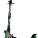 Minecraft 2 Wheel Kick Scooter with Light Up Wheels Foldable, Non-Slip Deck, Comfortable & Smooth Ride