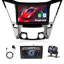 Heat Dissipation 2+64G Android Car Radio for Hyundai Sonata 2010 2011 2012 2013 2014 2015 Wireless CarPlay Android Auto 9 inch IPS Touch Screen Stereo DSP Bluetooth GPS WiFi Backup Camera