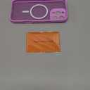 CANSHN Magnetic Compatible with iPhone 16 Pro Max Case, Upgraded [Full Camera Protection] [Compatible with Magsafe] [Translucent Matte] Shockproof Protective Phone Cover 6.9 Inch - Pinkish Purple