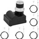 GR2210601-MM-00 Grill Igniter Replacement Parts for Members Mark Pulse Igniter 6 Outlet Wire Kit DHL-128-6Q GR2210601 5 Burner Gas Grill Parts Push Button Ignitor Ceramic Electrode Module Ignition
