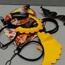 UMEELR 3 Turkey Hat Headband and 3 Turkey Head Boppers Thanksgiving Set for Fall Party Favors Supplies Women's Thanksgiving Hair Accessories