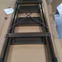 4 Step Ladder, Folding Aluminum Alloy Step Stool with Wide Anti-Slip Pedal for Adults, Champagne Gold 4 Tiers Stool with 330lbs Load Capacity for Home Kitchen Closet Garage Office
