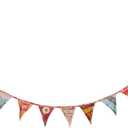 Creative Co-Op Vintage Kantha Quilt Garland