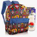 Disney Coco Large Backpack Set - Bundle with 16" Coco Backpack Plus Water Bottle, Stickers, & More | Coco School Backpack For Boys, Girls