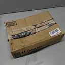 FORIOUS Black Bathroom Faucet for Sink 3 Hole,Widespread Matte Black Bathroom Sink Faucets,2 Handles RV Bathroom Faucets Vanity with Pop Up Drain and Supply Hoses