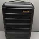 Samsonite Omni 2 Domestic Carry-On Luggage - 22x14x9 Airline-Approved - Features Expandable Polycarbonate Shell, 360 Wheels, TSA Lock - Midnight Black