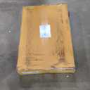 Amazon Basics Portable Foldable TV Tray Table with Storage Rack, Space-Saving Design, 15" x 19" x 26", Black, 4-Pack