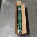 Goplus 3FT Pre-Lit Fiber Optic Artificial Christmas Tree, with Multicolor Led Lights and Snowflakes (3 FT)