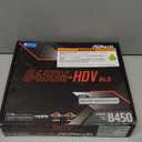 B450M-HDV R4.0 AMD B450 AM4 Socket Ryzen 2000 - 5000 Processors DDR4 3200 64GB HDMI DVI-D D-Sub Motherboard SATA 6Gb/s Micro ATX M.2