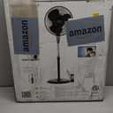 BLACK+DECKER 16 Inches Stand Fan with Pedestal Base, Height Adjustable Pedestal Fan with Remote and Touch Control Panel, Free Standing Fan with 90-Degree Oscillating and 3-Speed Settings, Black