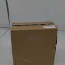 Non-Slip Ceramics Dog Food Bowl Dog Water Bowl Dog Dish for Large Dog Protect Cervical Spine (8in Single Bowl, White)