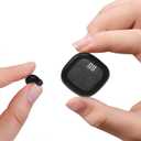 Ear Buds Invisible Mini Earbuds Wireless Bluetooth, Smallest Low Profile Micro Tiny Discreet Hidden Earbuds for Work, Small Headphones, Sleep Wireless Earphone IPX5 Waterproof for Small Ear Canals