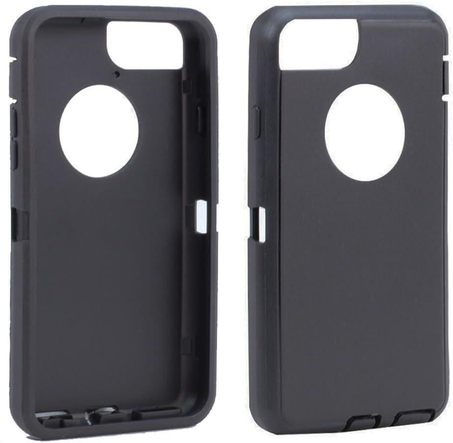 Replacement TPE Rubber Outer Skin Compatible with Otterbox Defender Series Case for iPhone 7 Plus/iPhone 8 Plus (5.5")