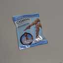 CASMON 15-20mmHg Zipper Compression Socks for Women and Men, Knee High Compression Stockings, Medical Closed Toe Support Socks for Varicose Veins, Post-surgery, Swelling, Nurses, Pregnancy (1 Pair) (X-Large, Black)