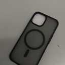 CACOE Magnetic Case for iPhone 13 & iPhone 14 6.1 inch-Compatible with MagSafe & Magnetic Car Phone Mount,Anti-Fingerprint TPU Thin Phone Cases Cover Protective Shockproof (Matte Black) | Anti-Fingerprint, TPU, Cover, Protective