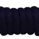 Oval Athletic Shoelaces Half Round Shoe Laces for Sneakers Running Shoes Sport Shoe Strings 23 Color (51"(130cm), Navy)