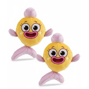 WowWee Pinkfong Baby Shark Offical 12" Fin Friend Plush with Sound - Goldie, Yellow